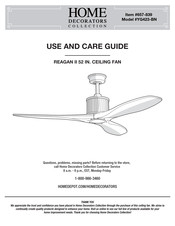 Home Decorators Collection 657-839 Use And Care Manual
