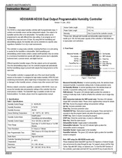 Auber Instruments HD330 Instruction Manual