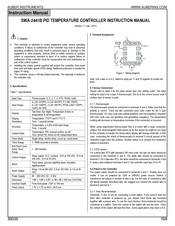 Auber Instruments SWA-2441B Instruction Manual