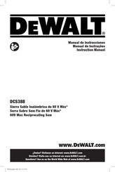 Dewalt DCS388T2 Instruction Manual