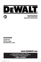DeWalt DWE46266N Instruction Manual