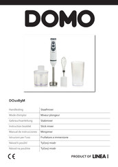 Linea 2000 DOMO DO1089M Instruction Booklet