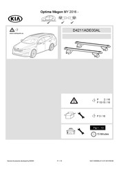 Kia D4211ADE00AL Installation Instructions Manual