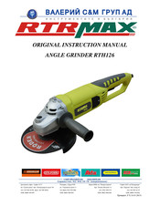 RTRMAX RTH126 Original Instruction Manual