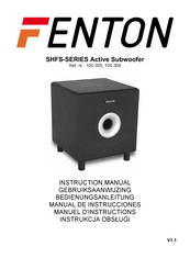 Tronios Fenton SHFS08B Instruction Manual
