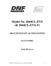 DNF Controls 2044CL-EVS User Manual