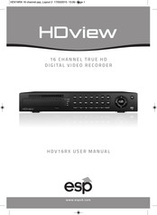 ESP HDV16RX User Manual