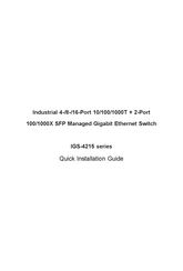 Planet IGS-4215-4T2S Quick Installation Manual