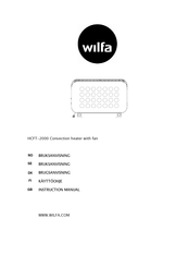 Wilfa HCFT-2000 Instruction Manual