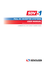 Sinclair SDV5 EAM Series User Manual