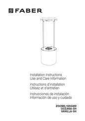 Faber ZOOMIS16SS400-B Installation Instructions Manual