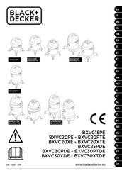 Stanley BXVC20XE Manual