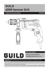 Guild PDI600GL Original Instruction Manual