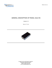 NAL A3LA-RS General Description Manual