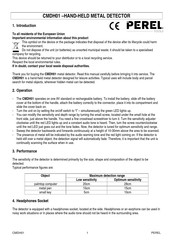 Perel CMDH01 Manual