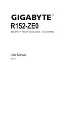 Gigabyte R152-ZE0 User Manual
