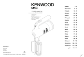 Kenwood kMix HMX750CR Instructions Manual