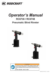 RODCRAFT RC6738 Operator's Manual