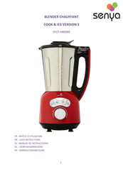 Senya COOK & ICE 3 SYCP-HB008R User Instructions