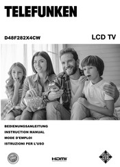 Telefunken D48F282X4CW Instruction Manual