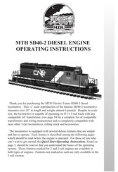MTHTrains 20-2163-1 Operating Instructions Manual