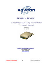Raveon RV-M8S Technical Manual