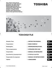 Toshiba TCB-EXS21TLE Instruction Manual