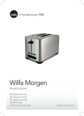 Wilfa Morgen TO-1S Instruction Manual