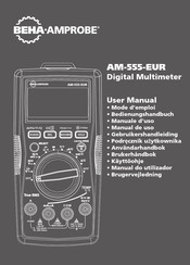 Beha-Amprobe AM-555-EUR User Manual