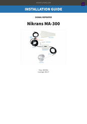 Nikrans MA-300 Installation Manual
