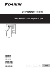 Daikin Altherma EHVH08S26CBV User Reference Manual