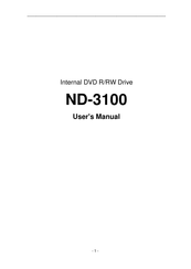 NEC ND-3100 User Manual