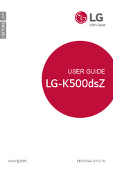 LG LG-K500dsZ User Manual
