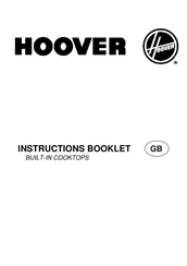 Hoover HGL60AMX Instruction Booklet