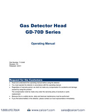 Rki Instruments GD-70DST Operating Manual