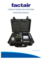 Factair F4500ED Operating Manual