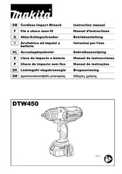 Makita DTW450RTJ Instruction Manual