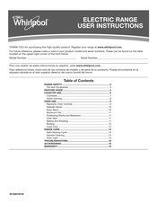 Whirlpool YWEE510S0FV User Instructions