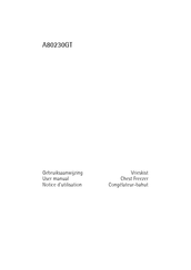 AEG A80230GT User Manual
