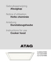 Atag CU12554TMM Instructions For Use Manual