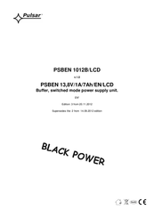 Pulsar PSBEN 1012B/LCD Manual