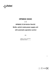 Pulsar HPSBOC 5524C Manual