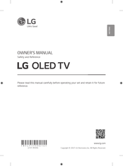 LG OLED77G1PVA Owner's Manual