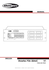 SHOWTEC PSA-32A6C Manual