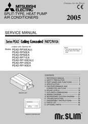 Mitsubishi Electric Mr. Slim PEAD-RP35-140JAQ Service Manual