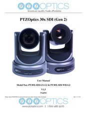 PTZ Optics PT30X-SDI-GY-G2 User Manual