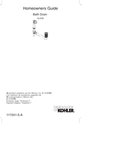 Kohler K-7179 Homeowner's Manual