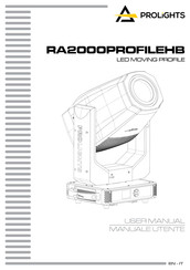 ProLights RA2000PROFILEHB User Manual