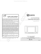 Audiovox D1210 Operating Instructions Manual