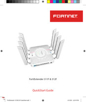 Fortinet 111M01A Quick Start Manual